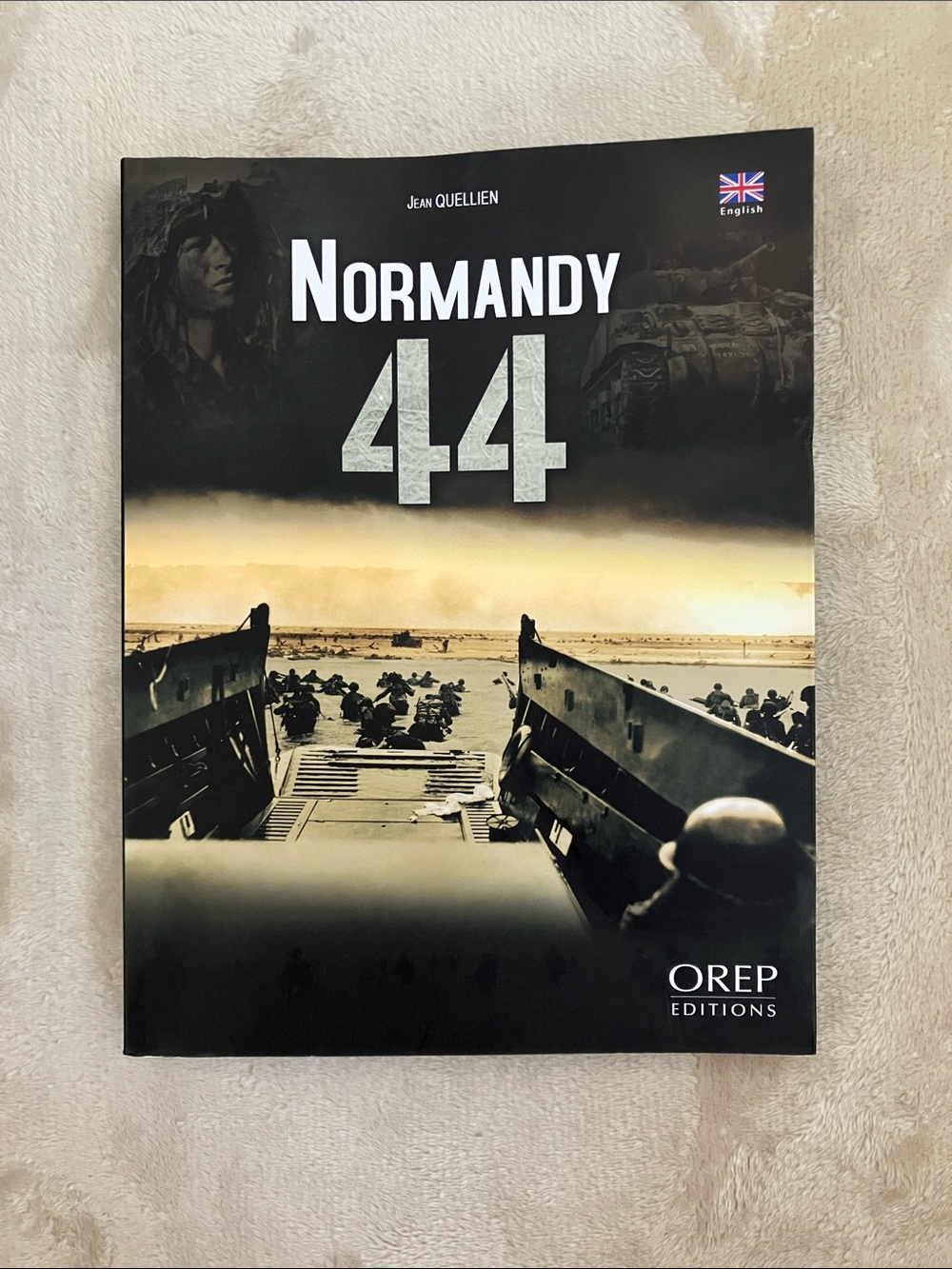 Normandy 44 Jean Quellien WWII History Book 2022 Paperback Photo Collection